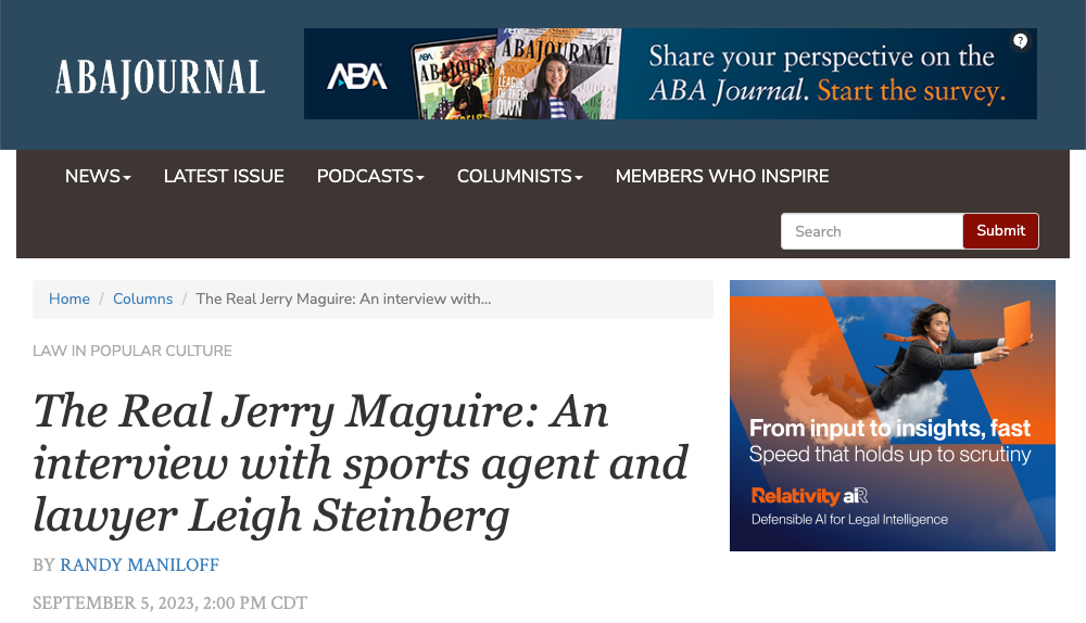 LeighSteinbergHeader